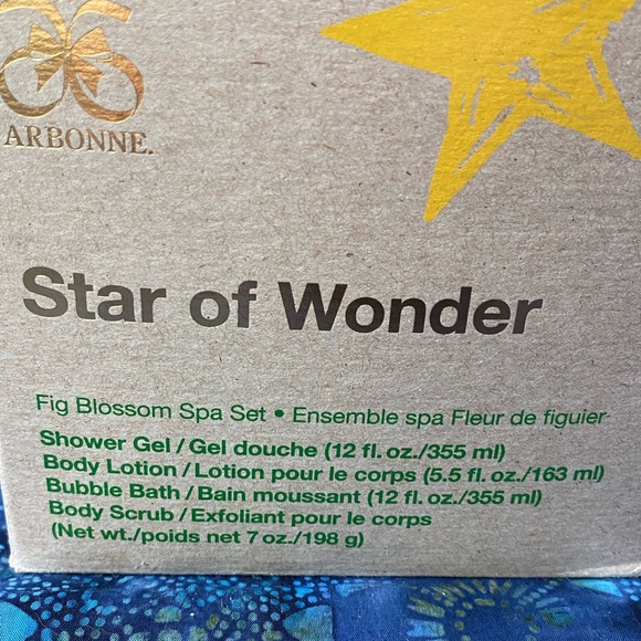 Arbonne Star of Wonder Fig Blossom Spa Gift Set Brand New Sealed Retired - Picture 6 of 15